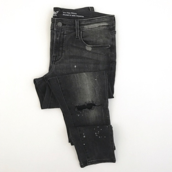 Mossimo Supply Co. Denim - BB MOSSIMO Black Distressed Skinny Jeans